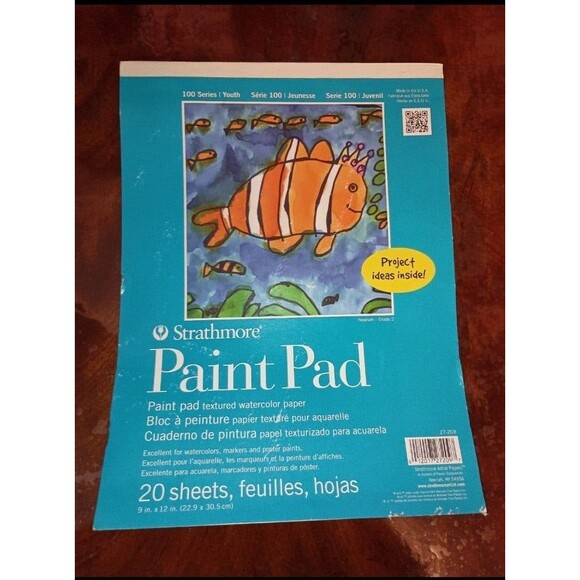 Strathmore Paint Pad for Kids/Children, 20 Sheets - Picture 1 of 5